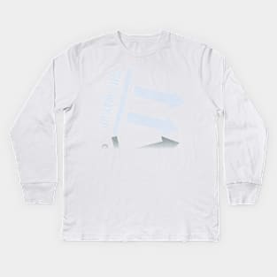 this way up - v2 Kids Long Sleeve T-Shirt